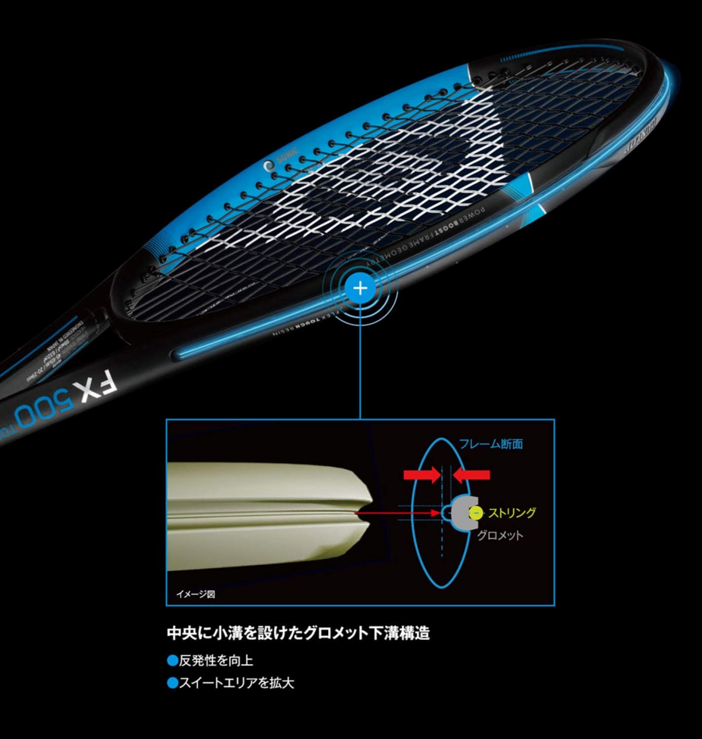 Amazon | ダンロップ(DUNLOP) 硬式テニスラケット FX500 LITE(フレーム
