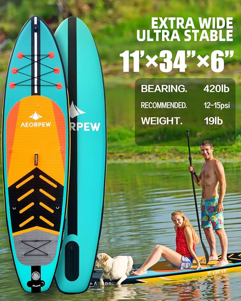 Amazon | AEORPEW サップ ボード SUPボード 空気注入式パドルボード