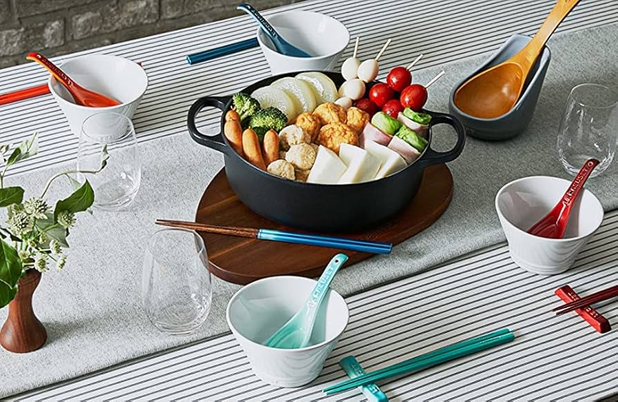 Le Creuset Neo Chinese Spoon Set (5 Pieces) : Amazon.sg: Home