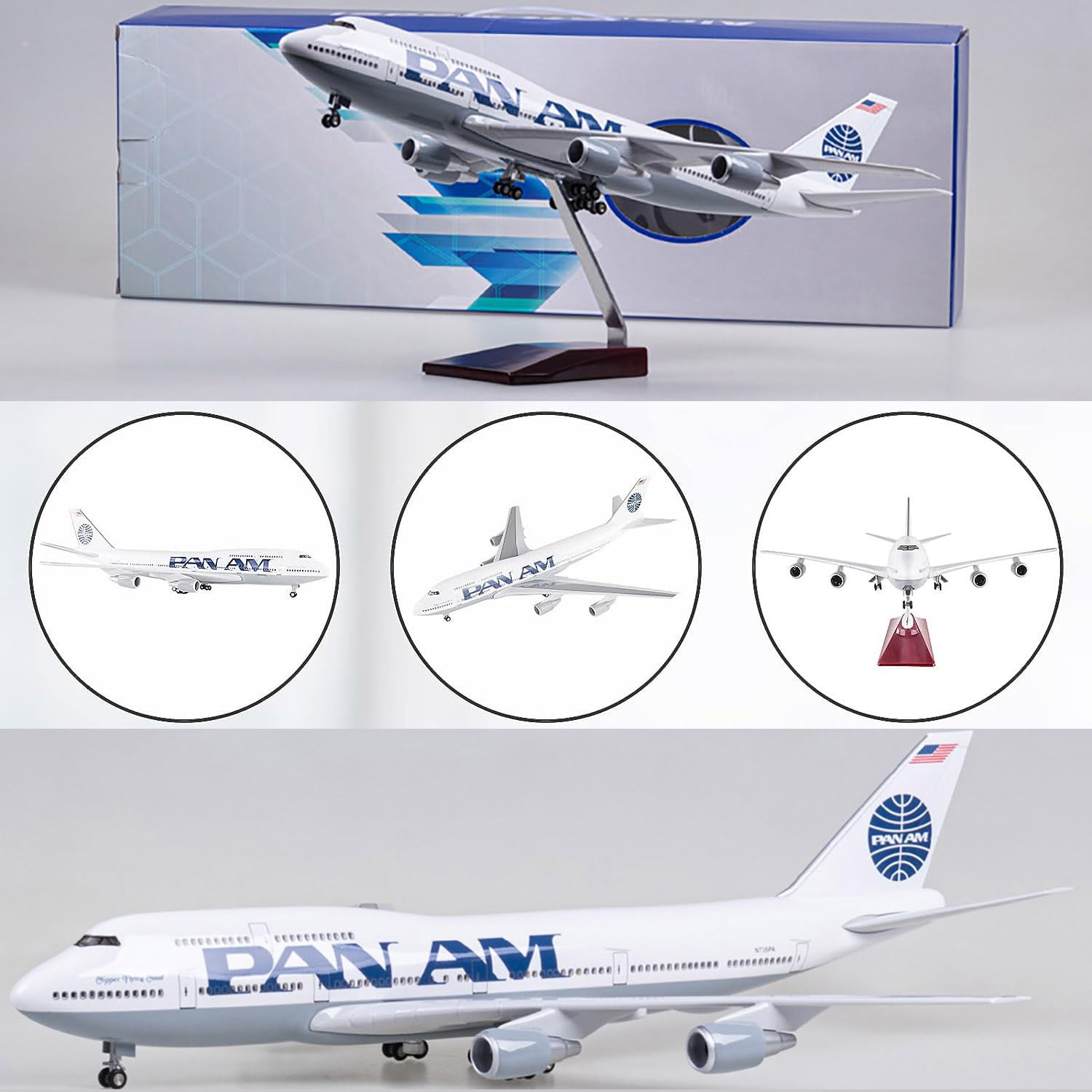 Amazon.co.jp: AZIZAT 18.5 ” 1:150スケールモデルジェットモデル