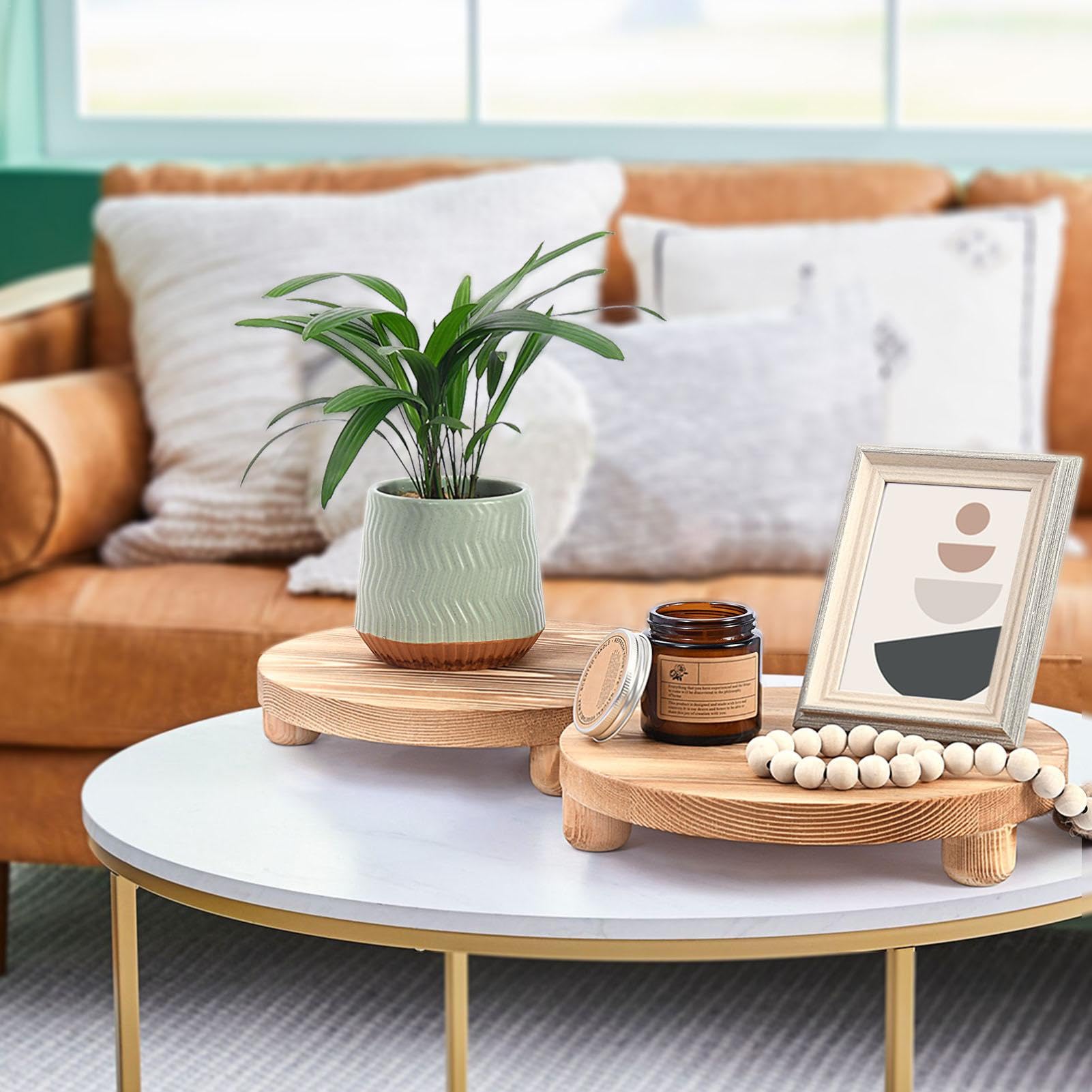 Amazon｜丸型木製ディスプレイスタンド | 丸型木製台座スタンド | 木製