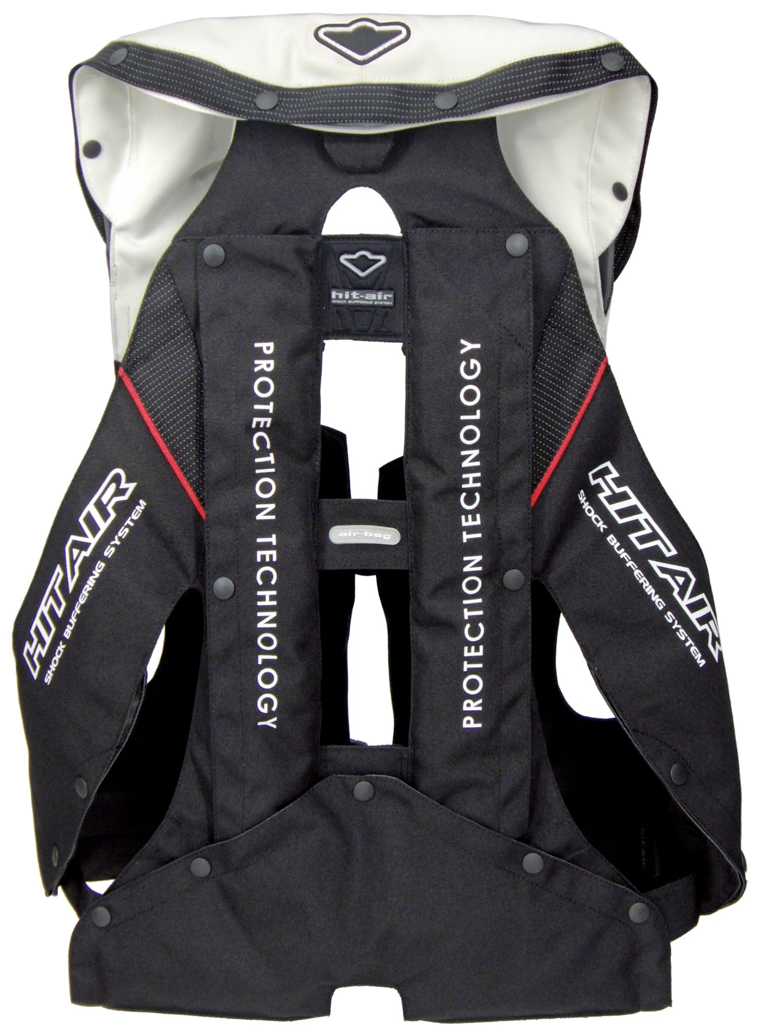 Amazon | バイク用エアバッグ hit-air MLV-C (ブラック/ホワイト, 2XL