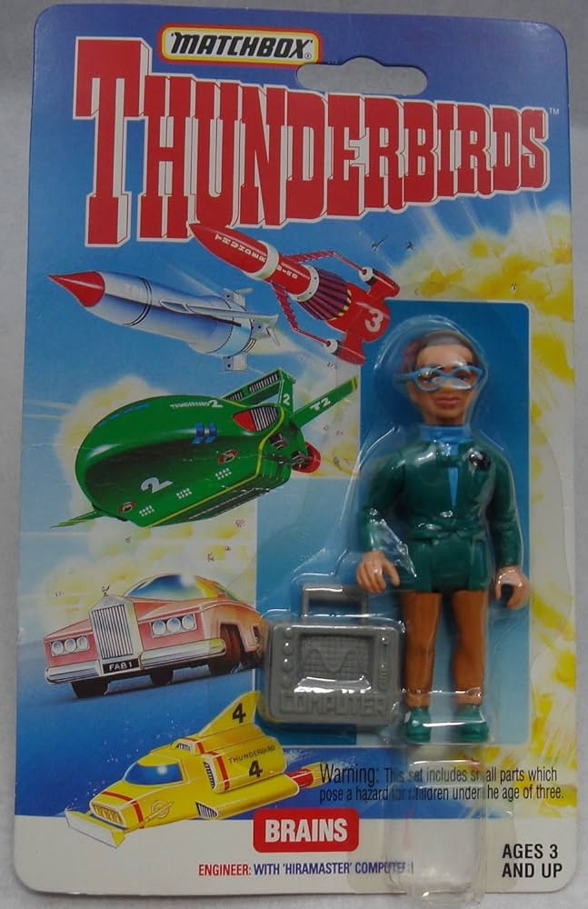 Amazon.co.jp: Matchbox Thunderbirds Series Brains Action Figure