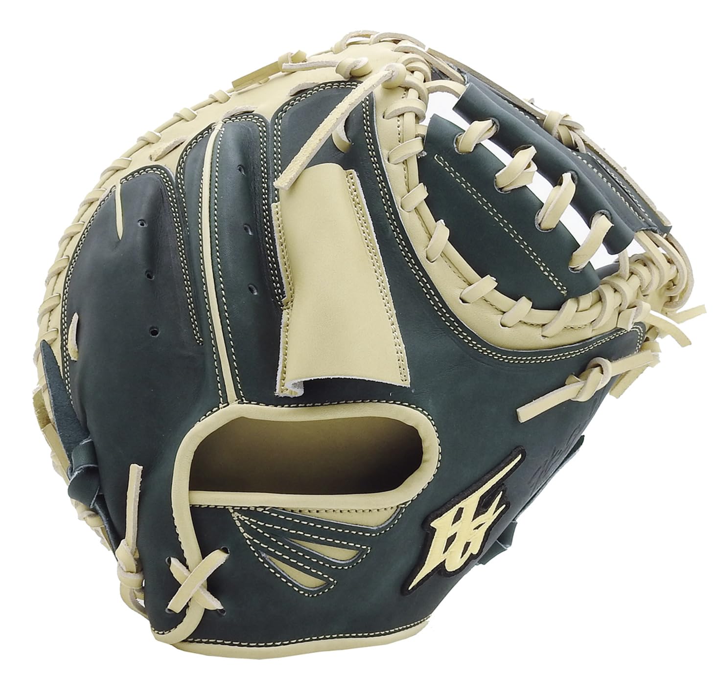 硬軟式キャッチャーミット 真極 MKG-203M ダークグリーン Amazon | HI
