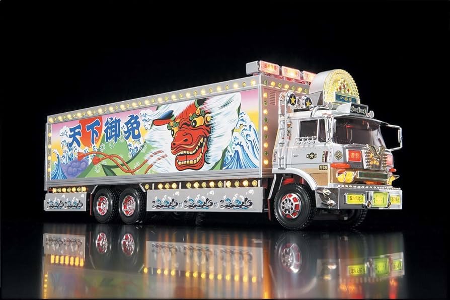 Amazon.co.jp: スカイネット 1/32 RC トラック野郎 No.14 天下御免