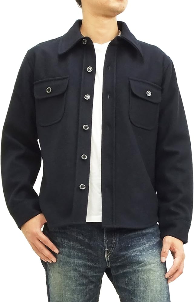 Amazon.co.jp: [フェローズ] pherrows ウールCPOシャツジャケット 13w