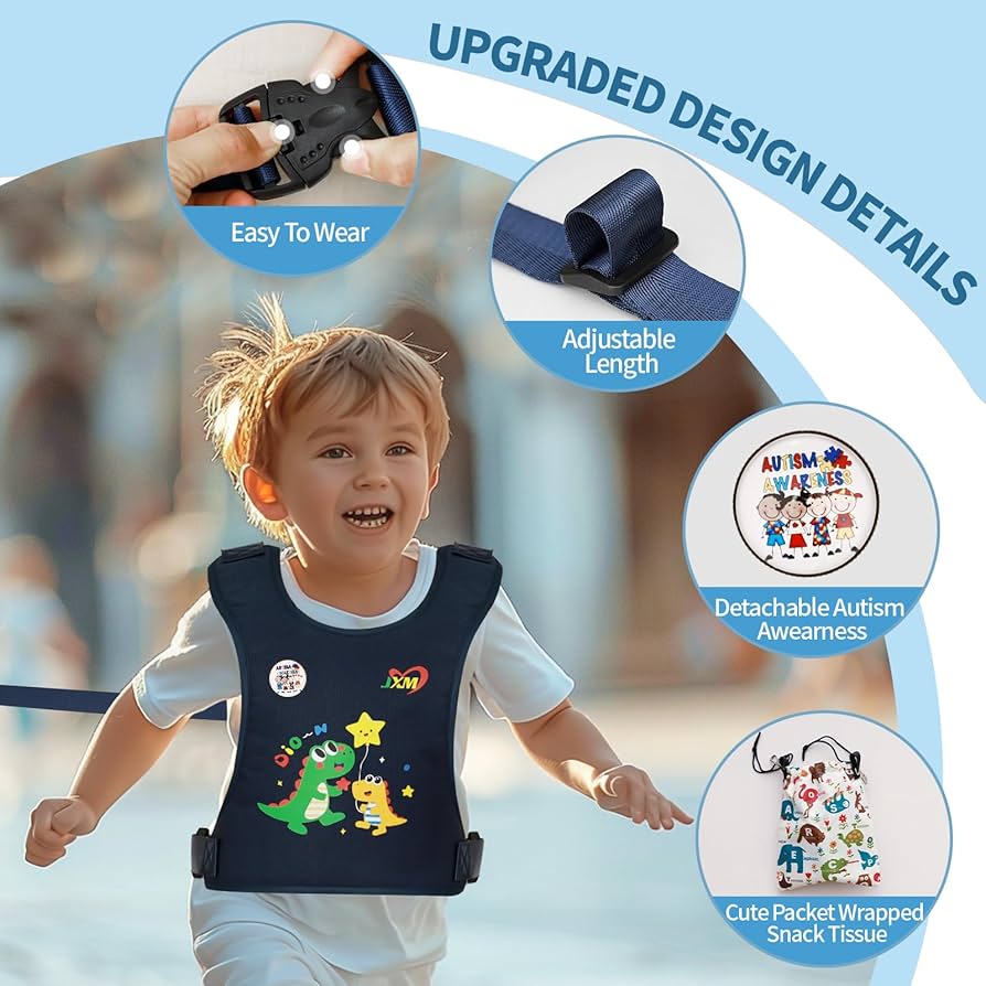 Amazon.com : JXM Safety Harness for Active Childs with Quick Grab