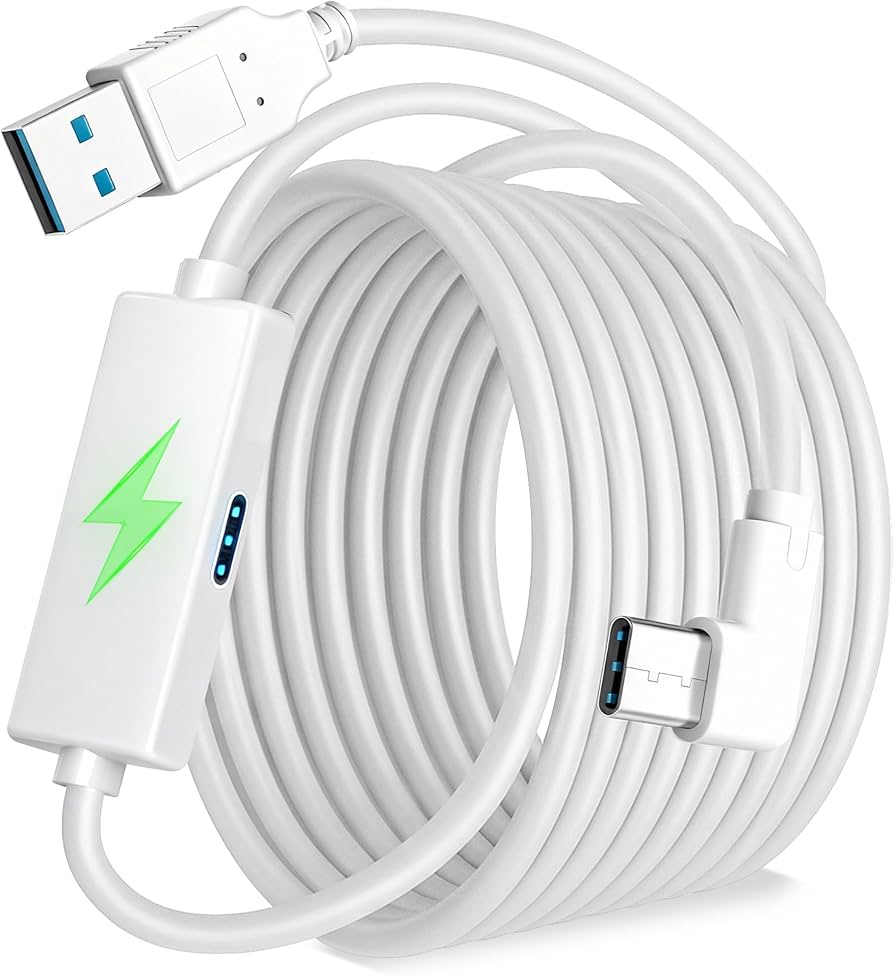 Amazon.com: Kuject Design 16FT Link Cable for Quest 3S/3, Quest 2