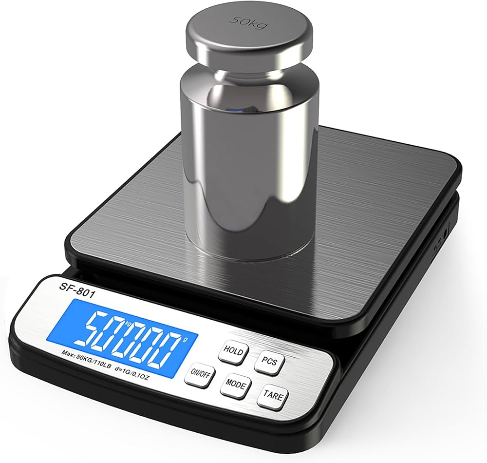 Amazon | KIYOYO デジタル台はかり 最大50kg 1g単位 デジタル スケール
