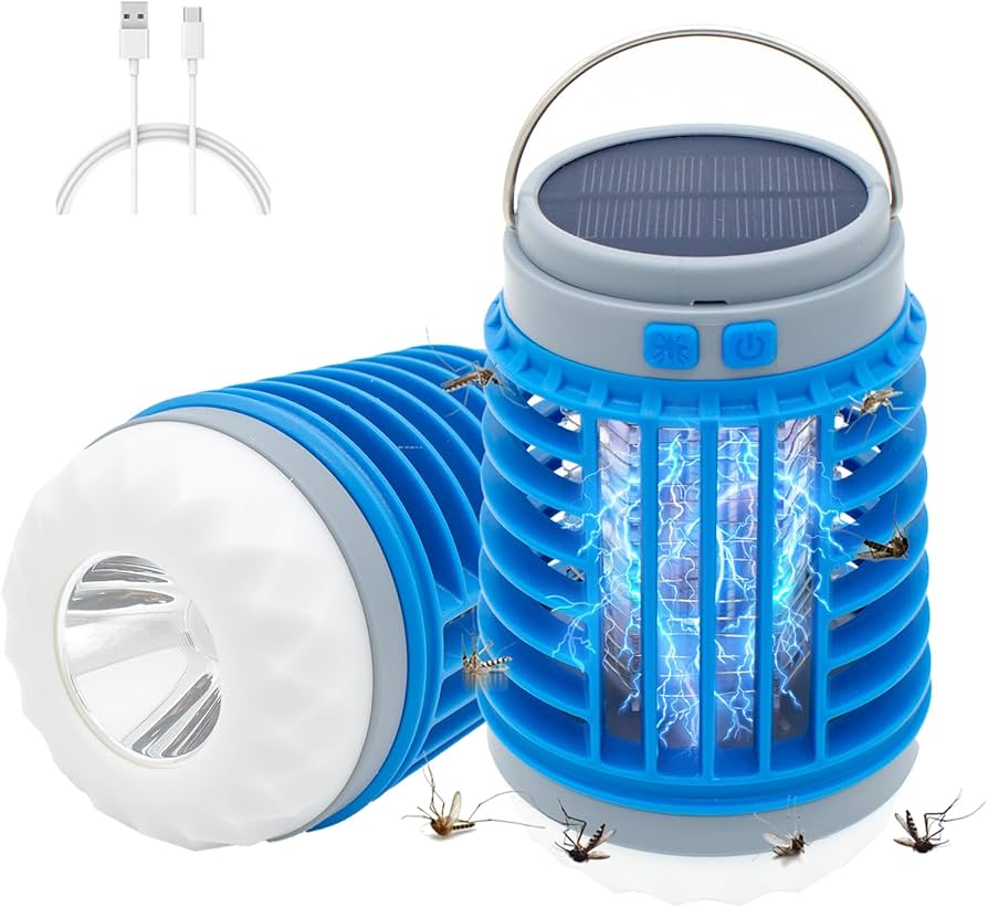 Amazon.com : Mozz Guard Mosquito Zapper 2025, New Solar Outdoor