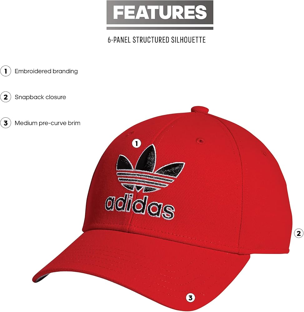 Amazon | adidas Originals メンズ アイコン2.0 ストラクチャードプリ