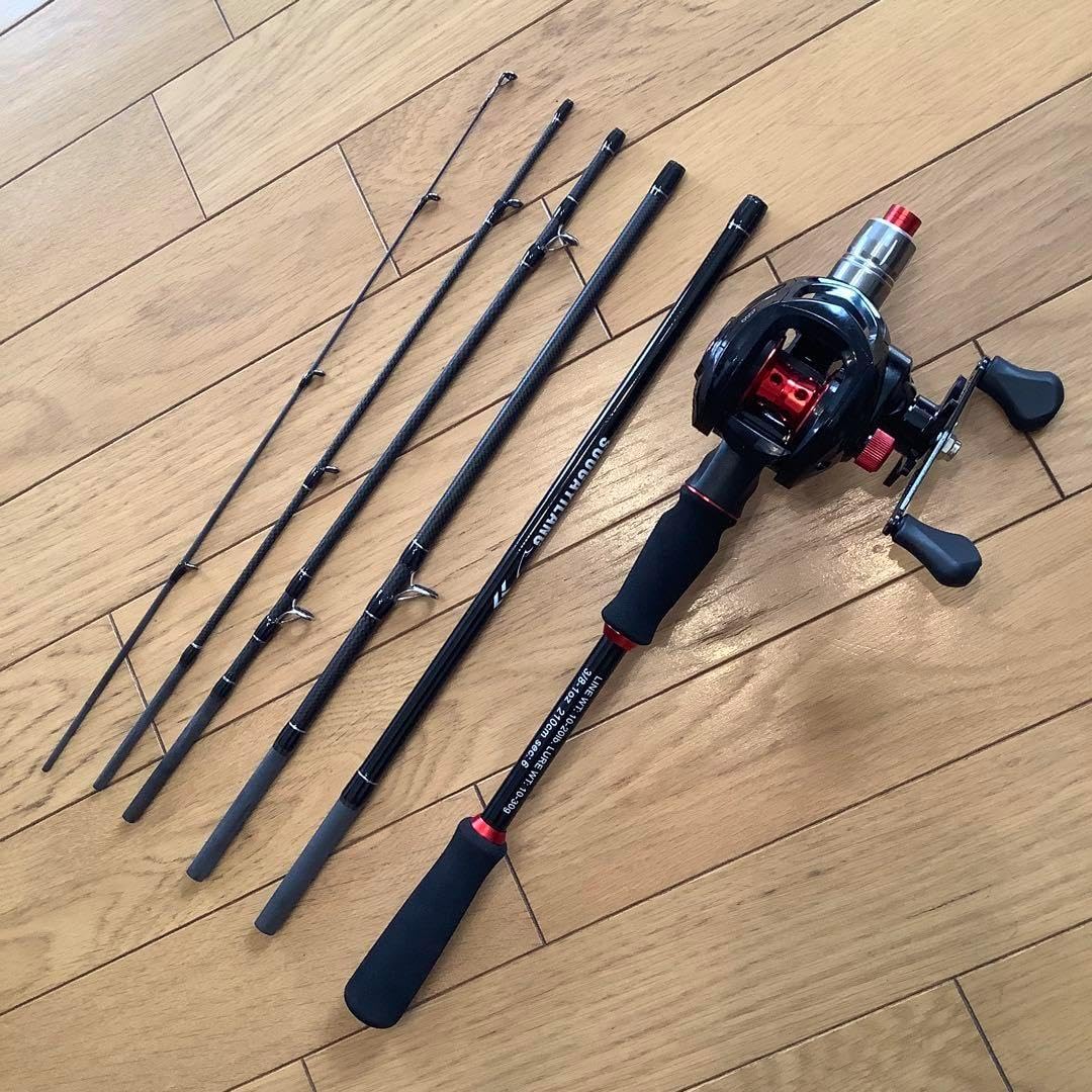 トラウトロッド 5ft6inch ベイトテレスコロッド 渓流釣り トラウト 山