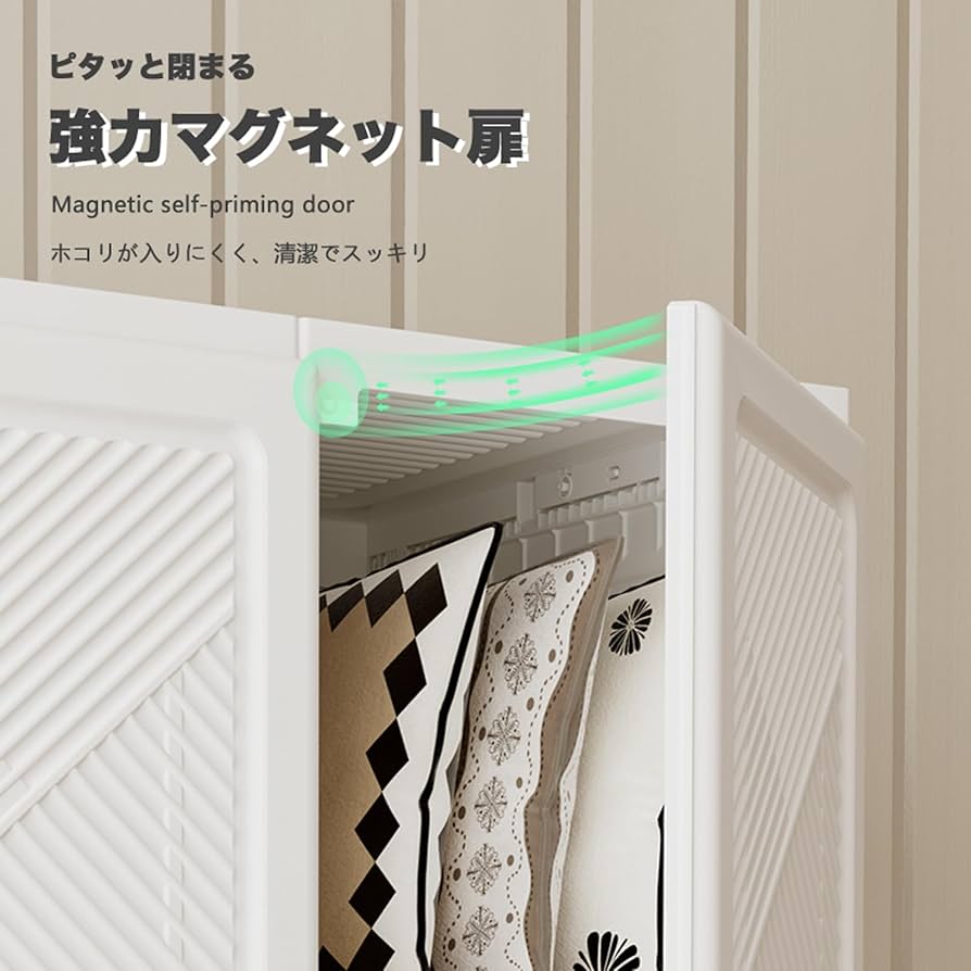Amazon｜Mayi Box ワードローブ クローゼット 大容量 ハンガーラック
