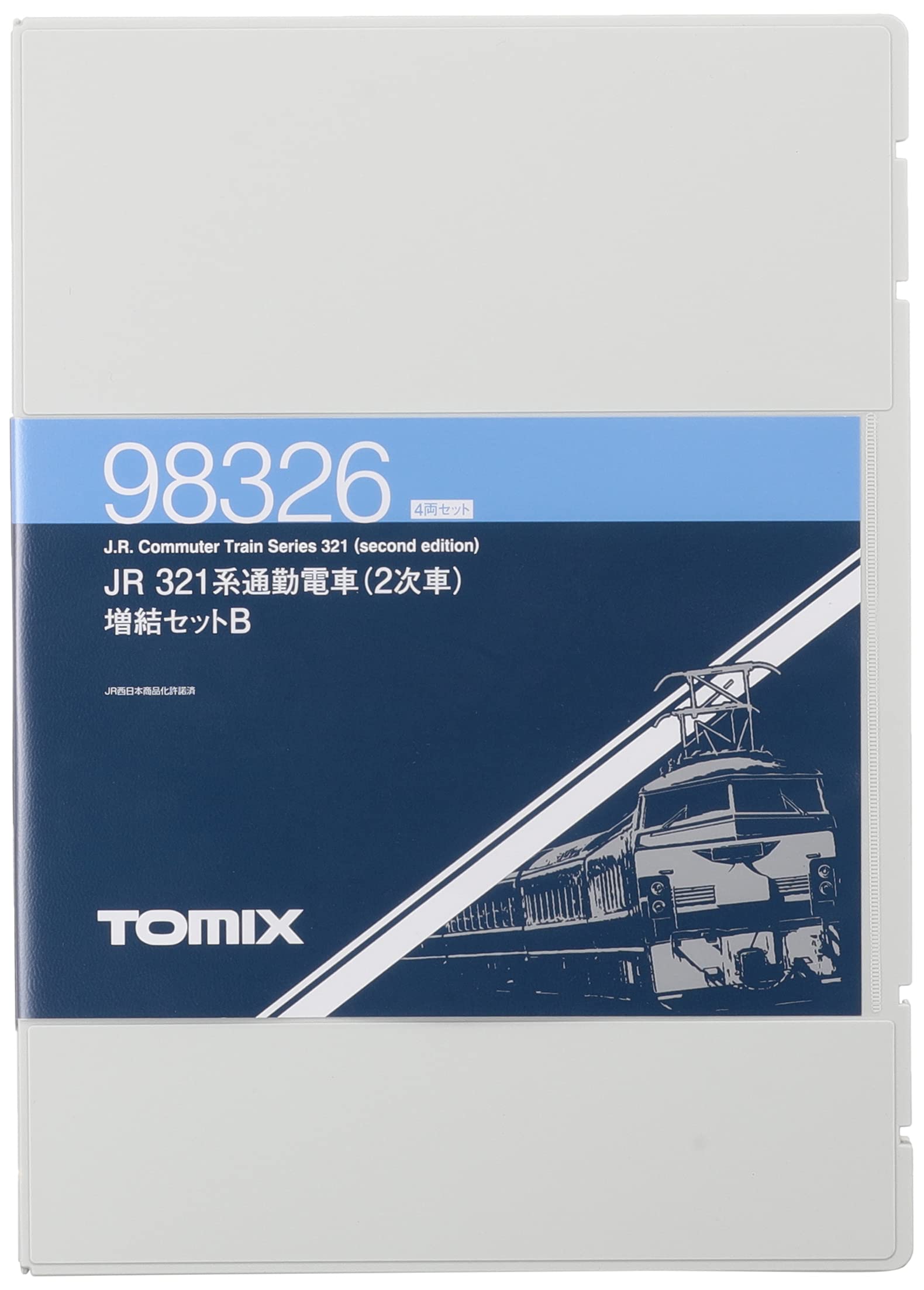 Amazon | TOMIX Nゲージ 321系 2次車 増結セットB 4両 98326 鉄道模型