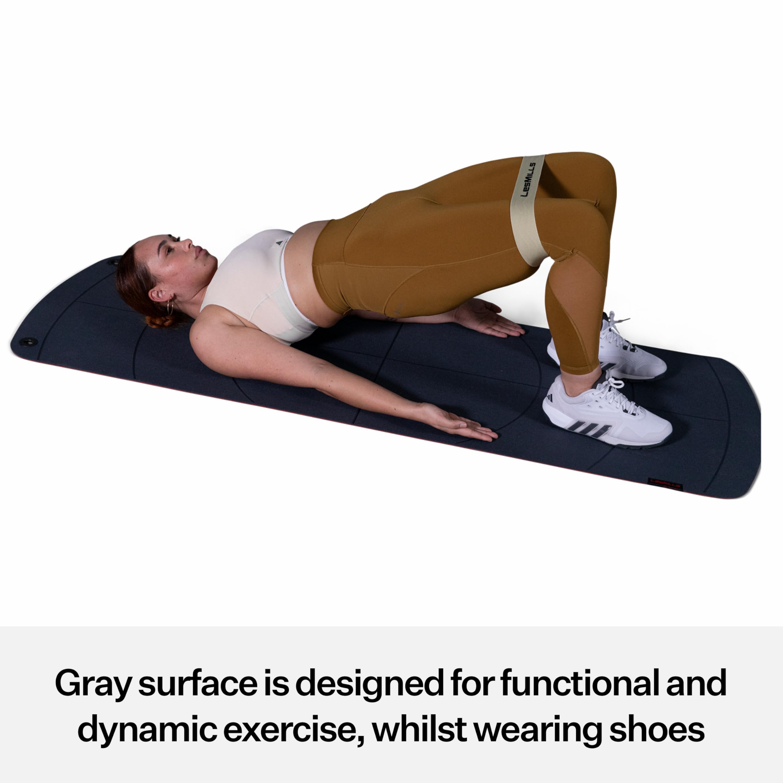 Les Mills™ MBX MAT™ Dual Sided Exercise Mat For Yoga and Dynamic