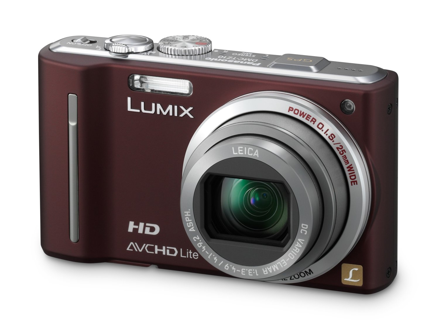 Panasonic Lumix DMC-TZ10EG-T Digitalkamera (12 Megapixel 12-fach