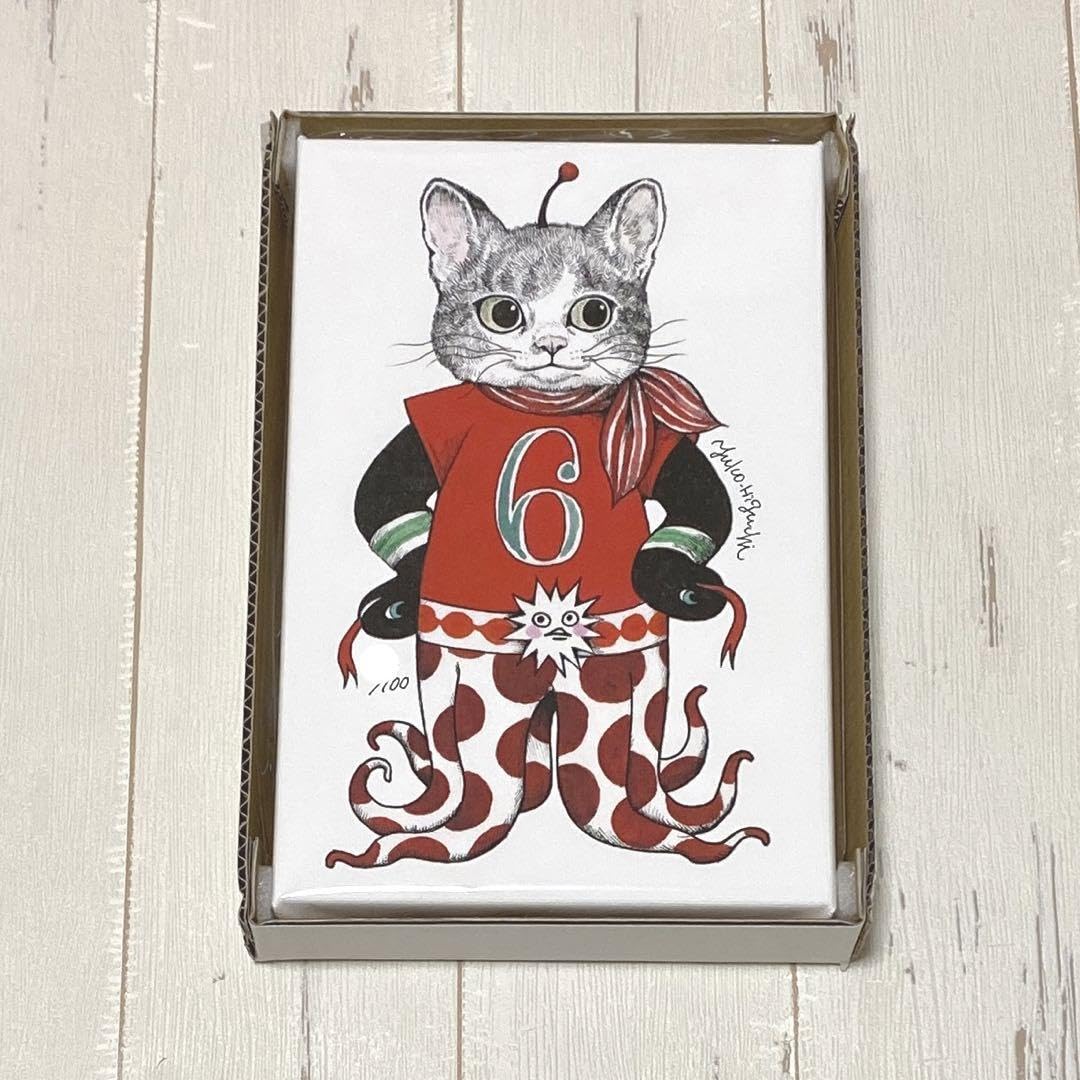 ヒグチユウコ 複製画 ネコちゃんスキ ヒグチユウコ 複製画 ネコちゃん