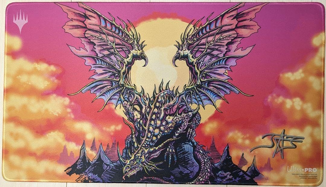 MTG Secret Lair 始祖ドラゴン/Ur-Dragon プレイマット Amazon.co.jp