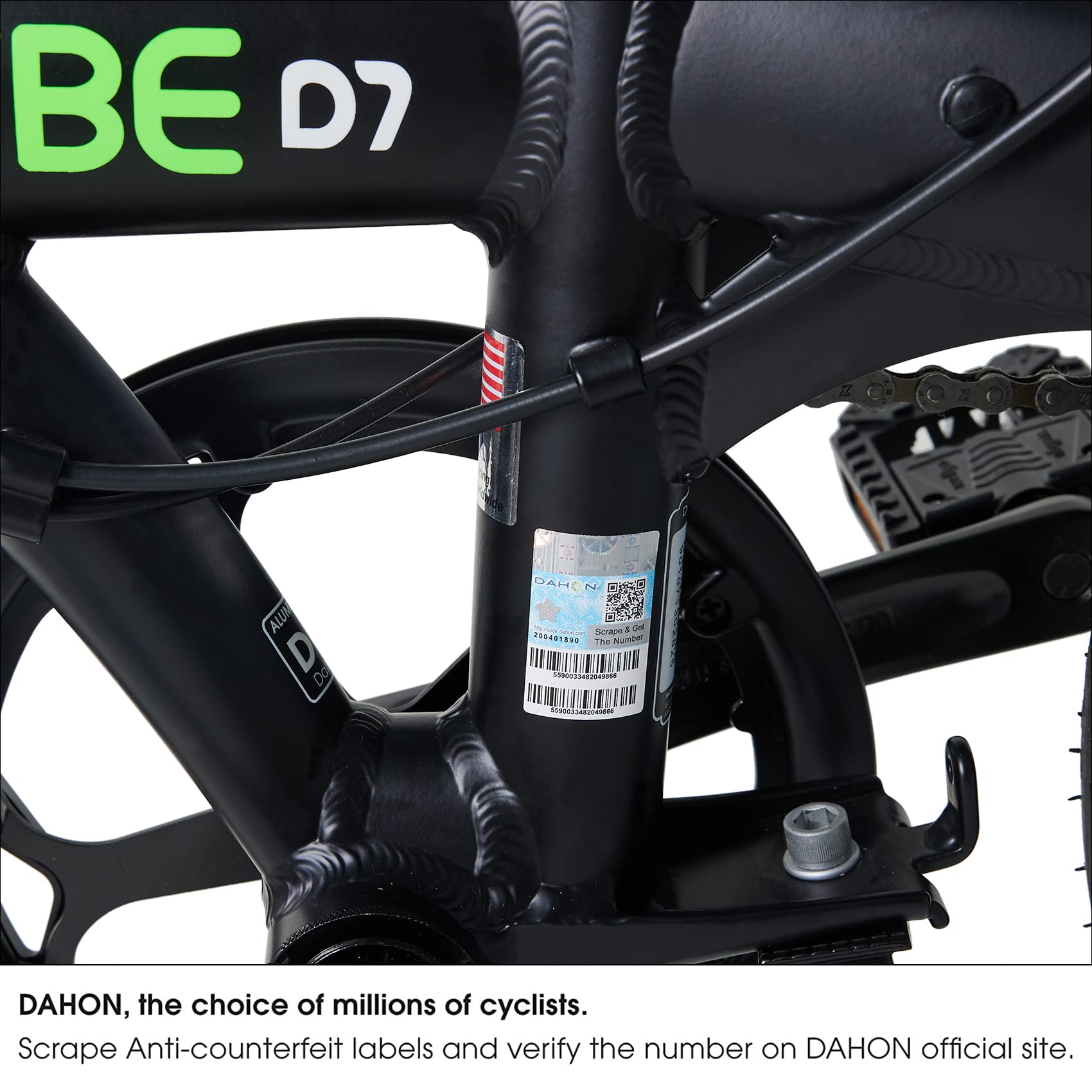 Amazon | Dahon VYBE D7 折りたたみ自転車 軽量アルミフレーム 7段変速