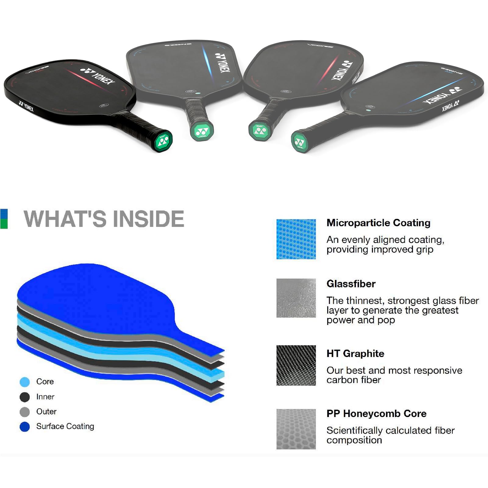 Amazon.co.jp: ヨネックス(ヨネックス) VCORE Plus ミッドウェイト 幅