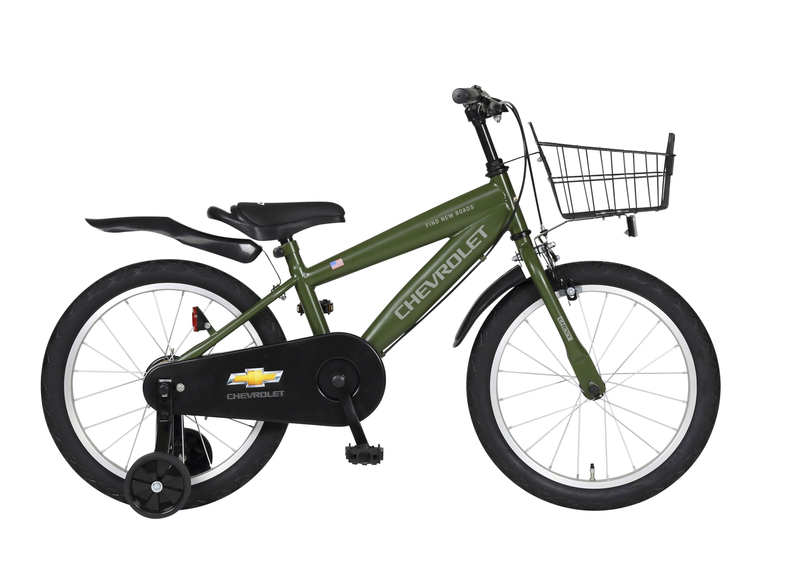 People 幼児用自転車 16インチ 青 新品の泥除けとチェーンロック付き