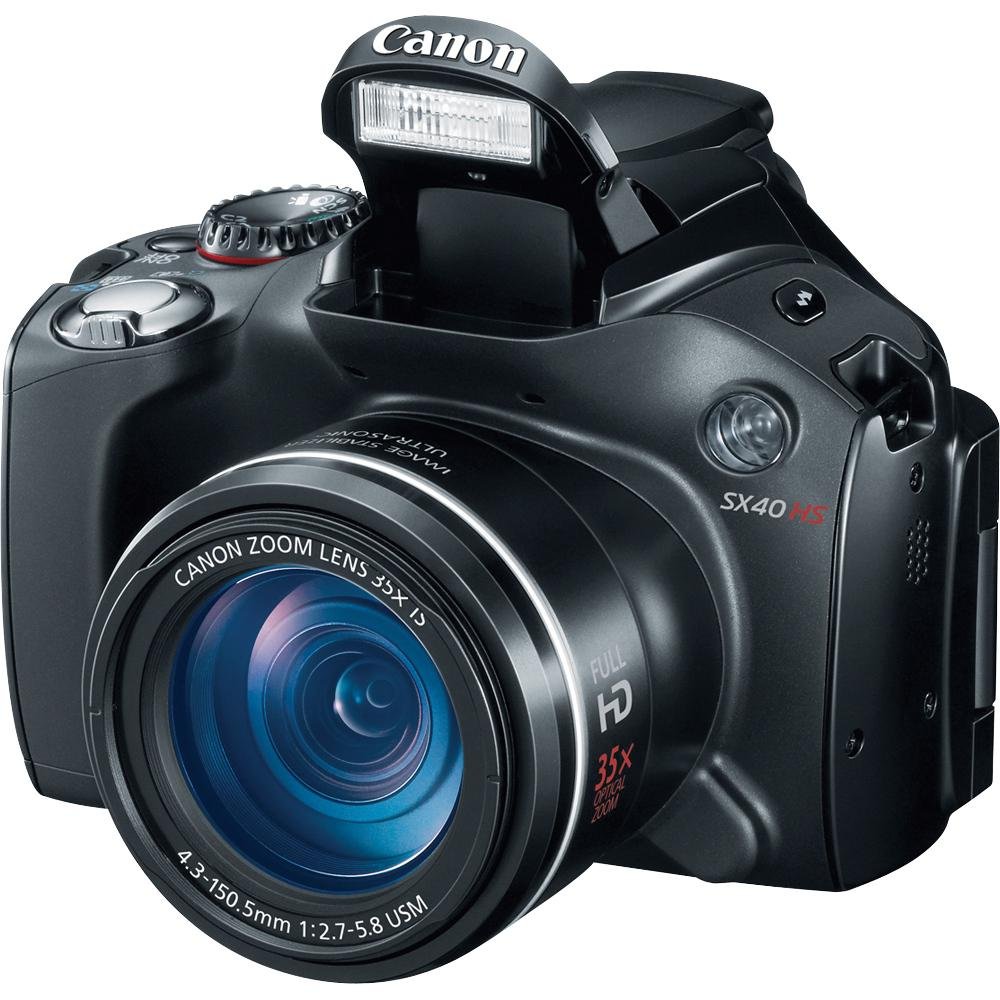 Amazon.com : Canon SX40 HS 12.1MP Digital Camera with 35x Wide