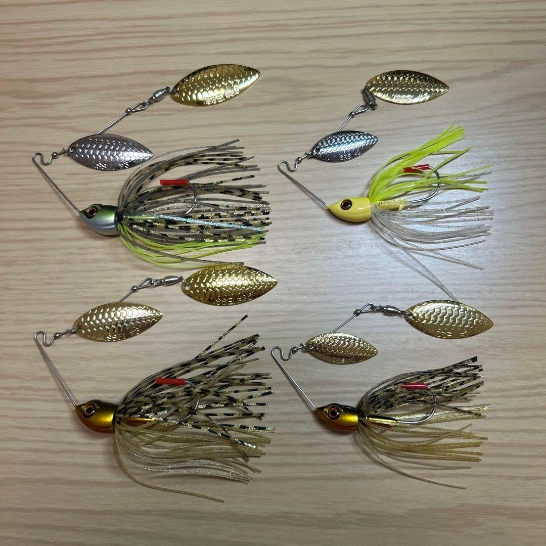 クルコマ スピナーベイト 8個セット 全8色】一誠 GCクルコマ ジュニア