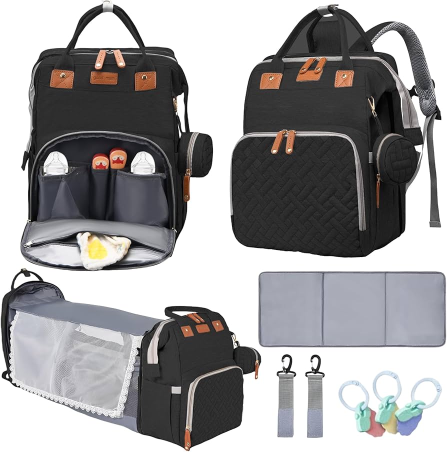 Amazon.com: AFDLLDQM Diaper Bag Backpack, Multifunctional Baby