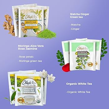 Amazon.com : Olinda Relax Tea Sampler Herbal Gift Box 45 Count