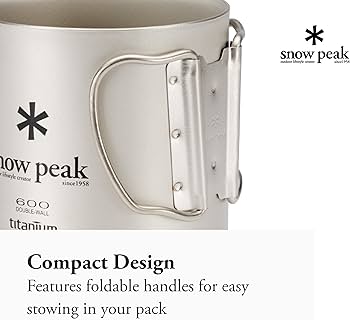 Amazon | スノーピーク チタン ダブルマグ 600 MG-054 | Snow Peak