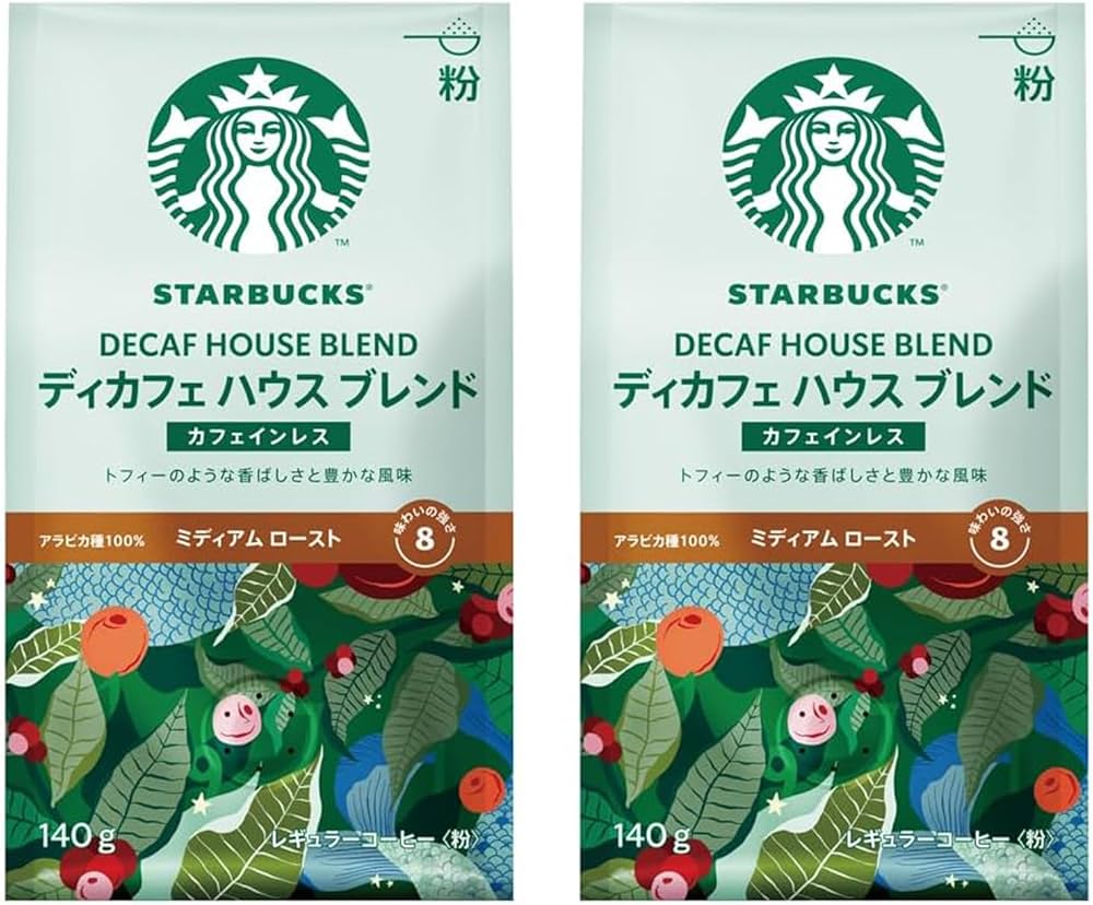 Amazon.co.jp: スターバックス コーヒー ディカフェ ハウス ブレンド