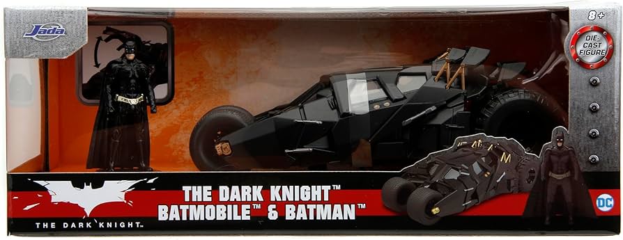 Amazon.com: Jada Toys DC Comics 2008 The Dark Knight Batmobile