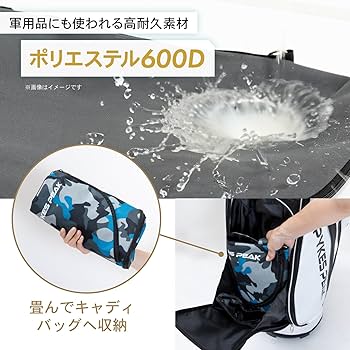 Amazon | PYKES PEAK（パイクスピーク）ゴルフ クラブケース【10本収納