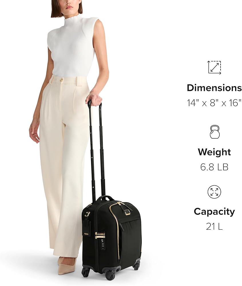 Amazon.com | TUMI - Voyageur Leger 4 Wheeled Luggage - Women's