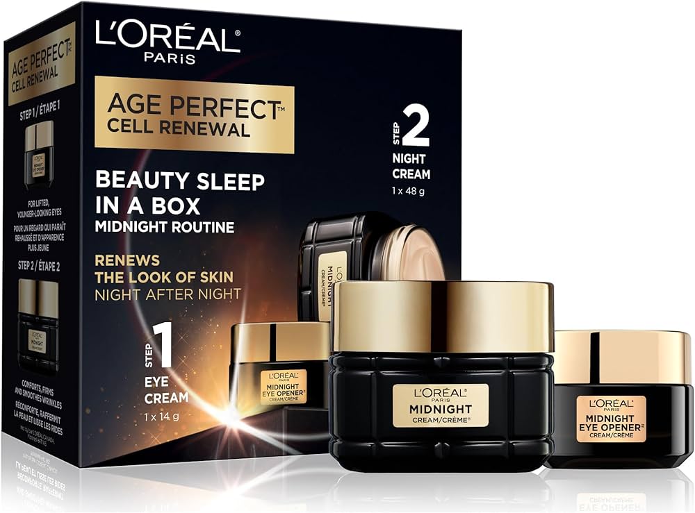 L'Oreal Paris Age Perfect Cell Renewal Midnight Moisturizer Set
