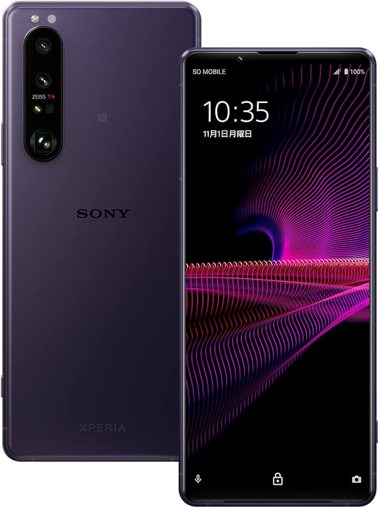 Amazon.co.jp: ソニー Xperia 1III フロストパープル SIMフリースマホ