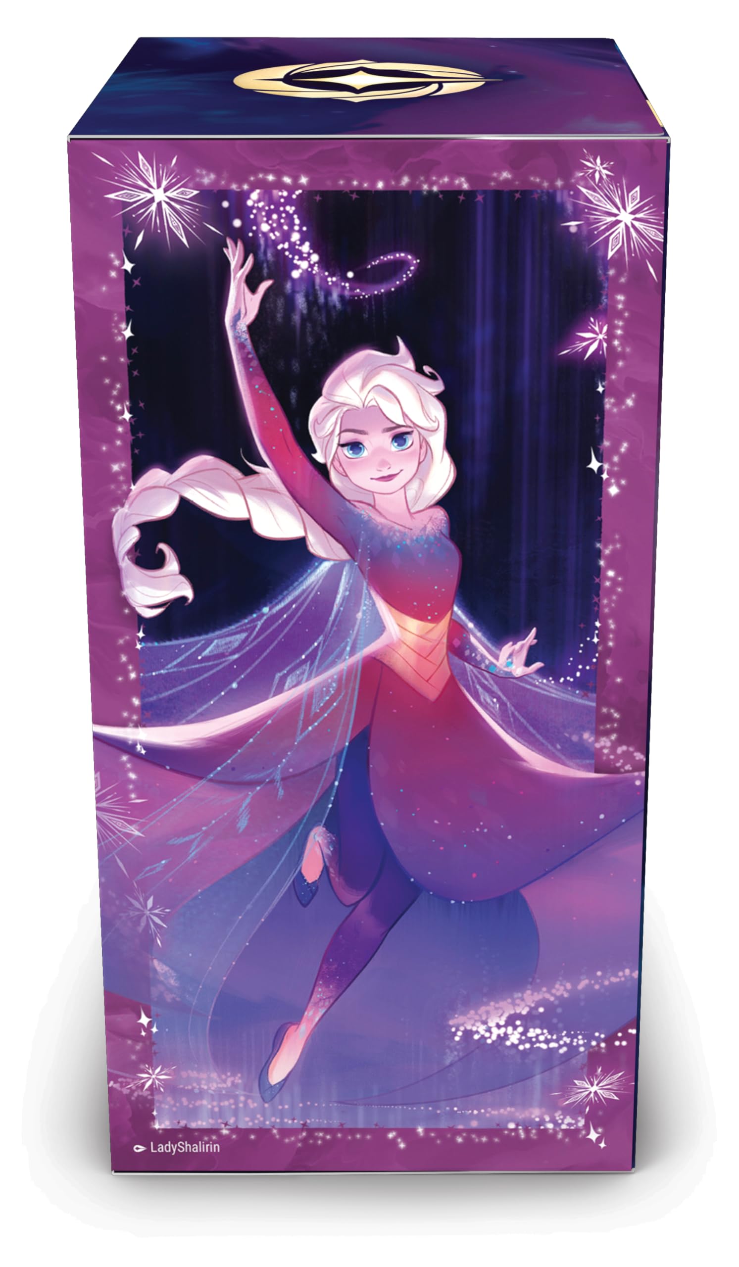 Ravensburger Disney Lorcana TCG: Elsa Gift Box – 5 Booster Packs