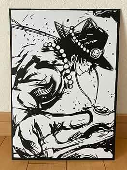 Amazon.co.jp: ワンピースポートガス・D・エース切り絵 : おもちゃ
