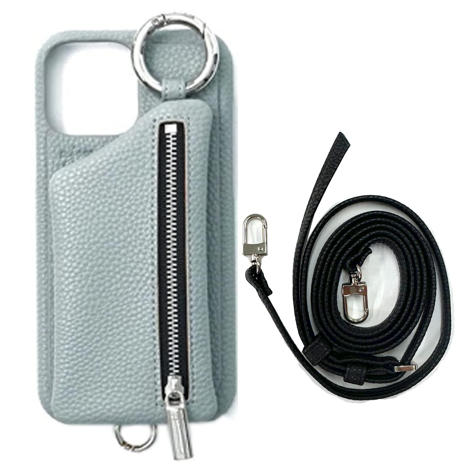 Amazon.co.jp: ajew iPhone16用 スマホケース ショルダーひも付き