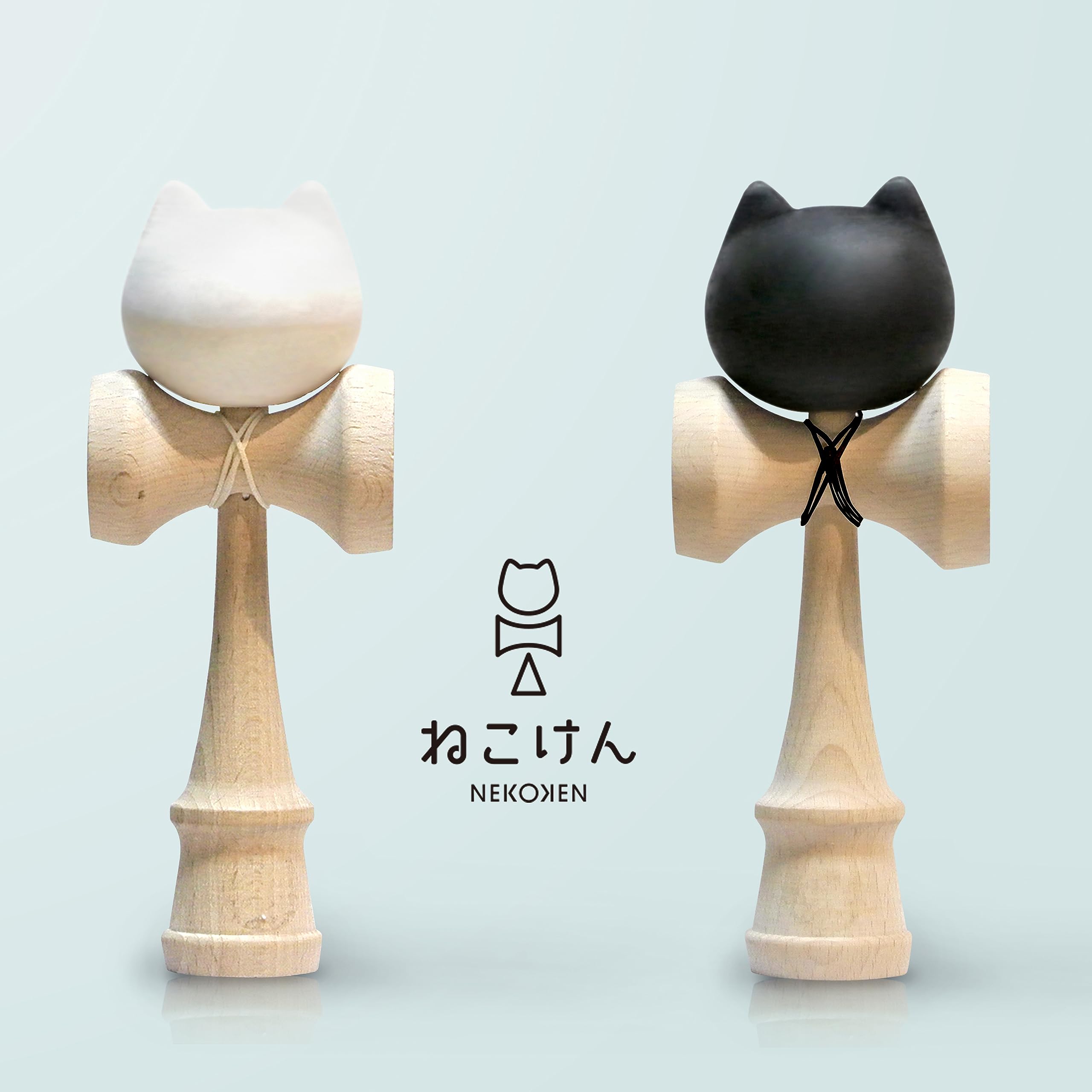 Amazon.co.jp: ねこけん くろねこけん けん玉 猫グッズ インテリア