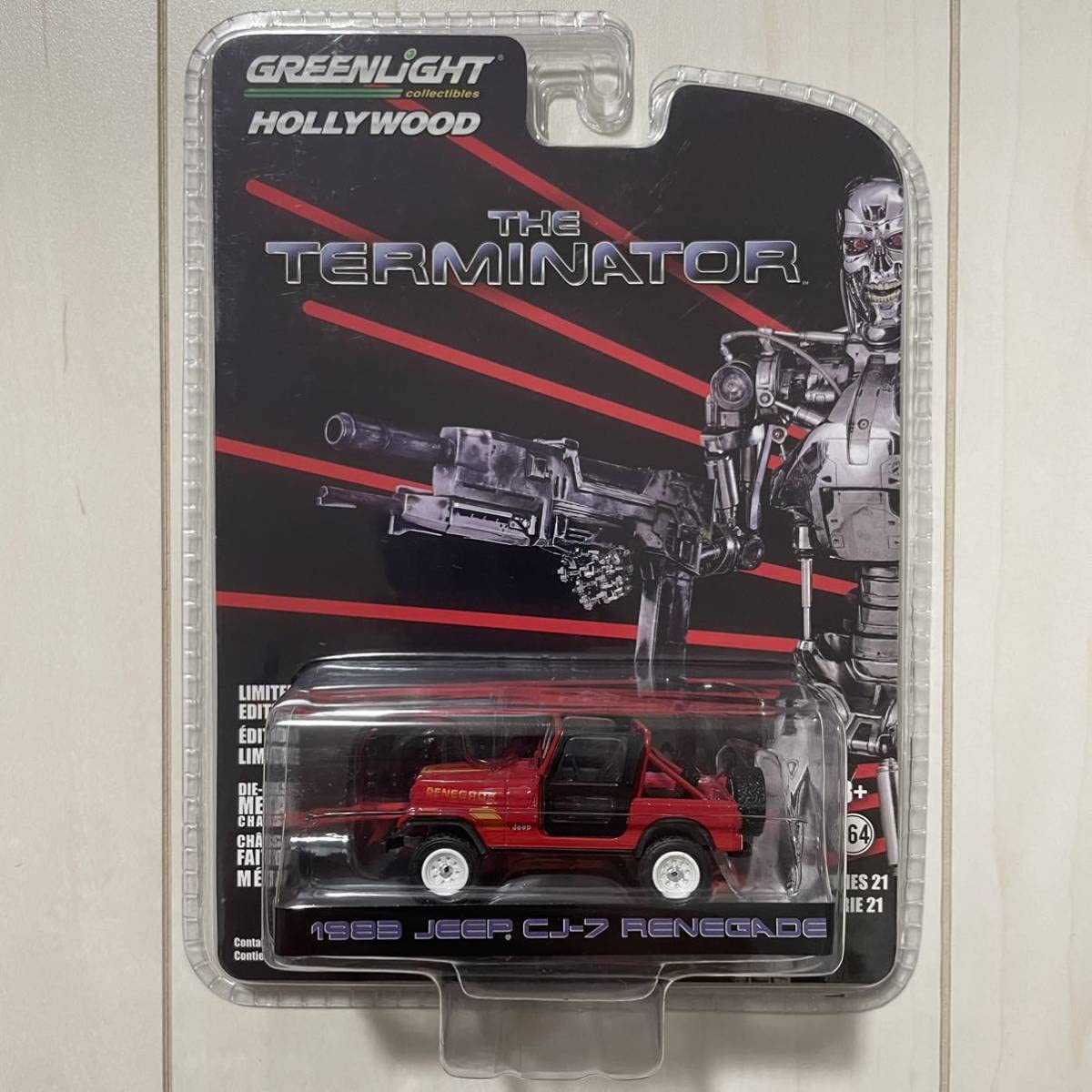 Amazon | グリーンライト 1983 Jeep CJ-7 Renegade Terminator ジープ