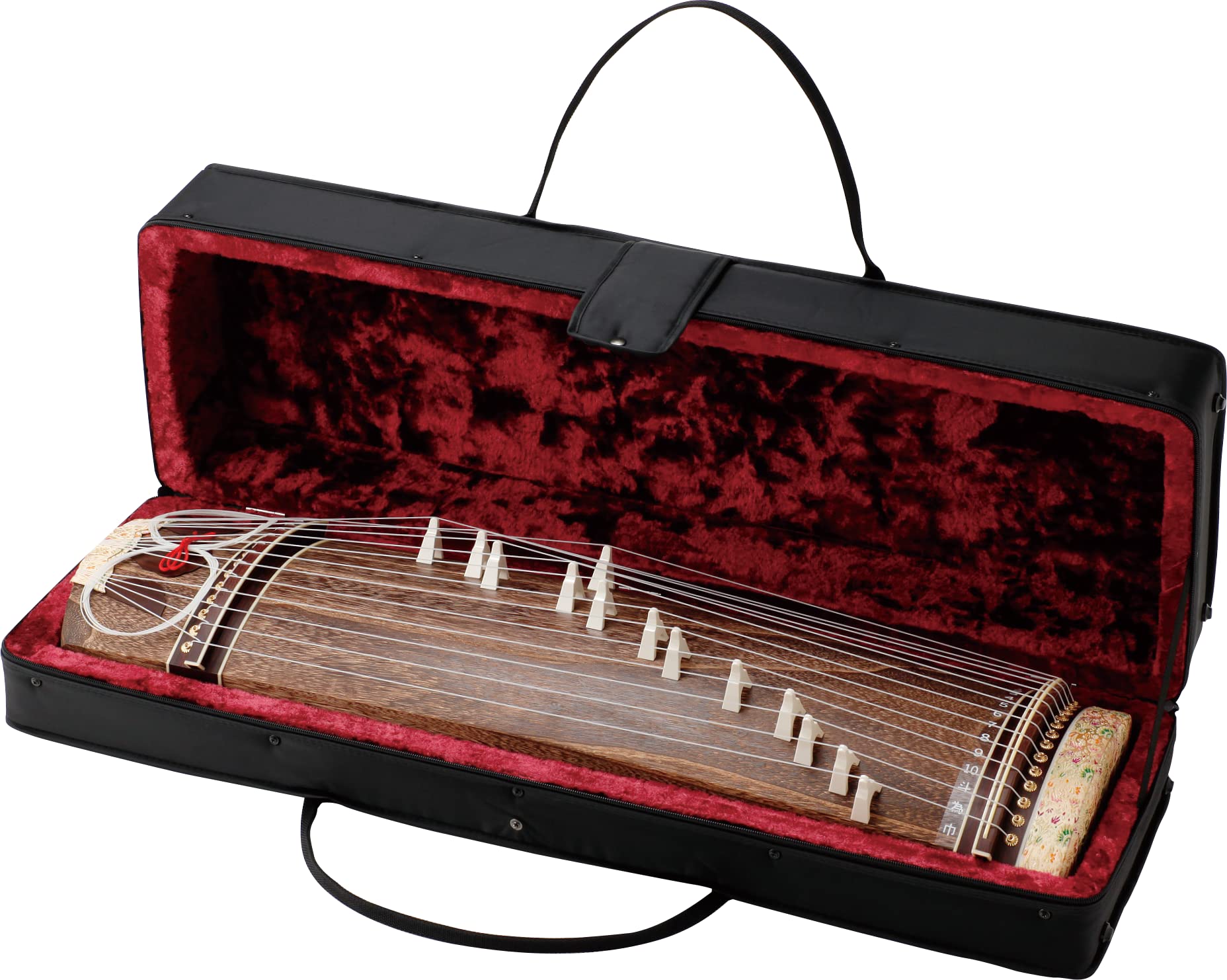 全音 琴 羽衣 総桐製 セシ ハードケース付き ゼンオン 文化箏 羽衣