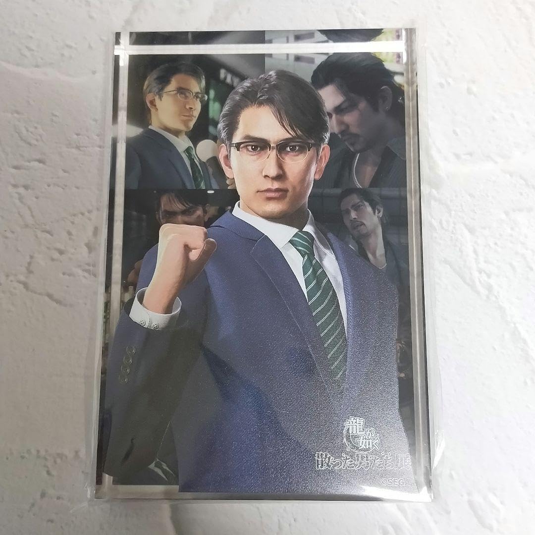 Amazon.co.jp: 龍が如く 散った男たち展 アクリルブロック 青木遼