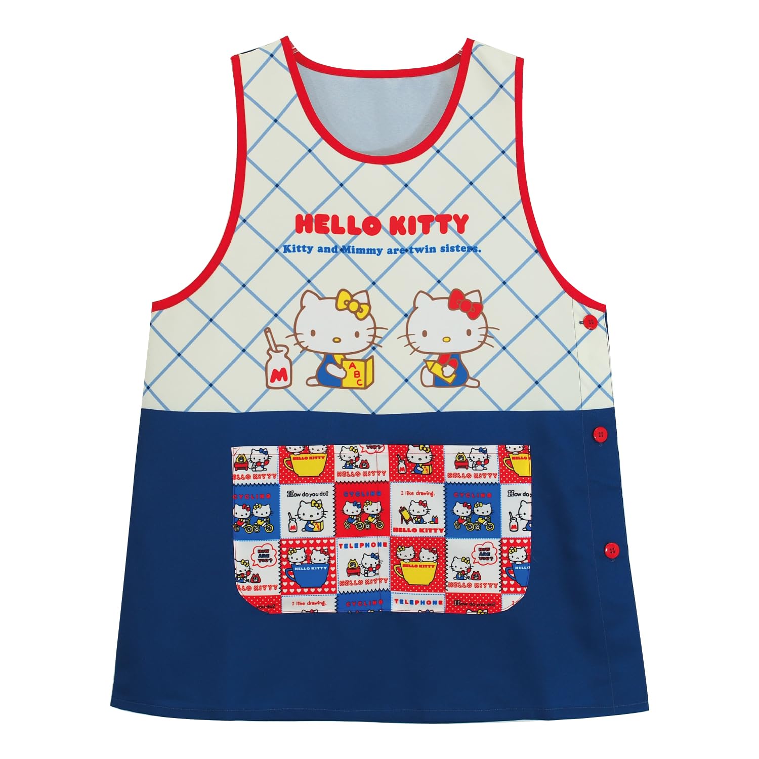 Amazon.co.jp: [ON NISHIKI] ハローキティ エプロン キャラクター 保育