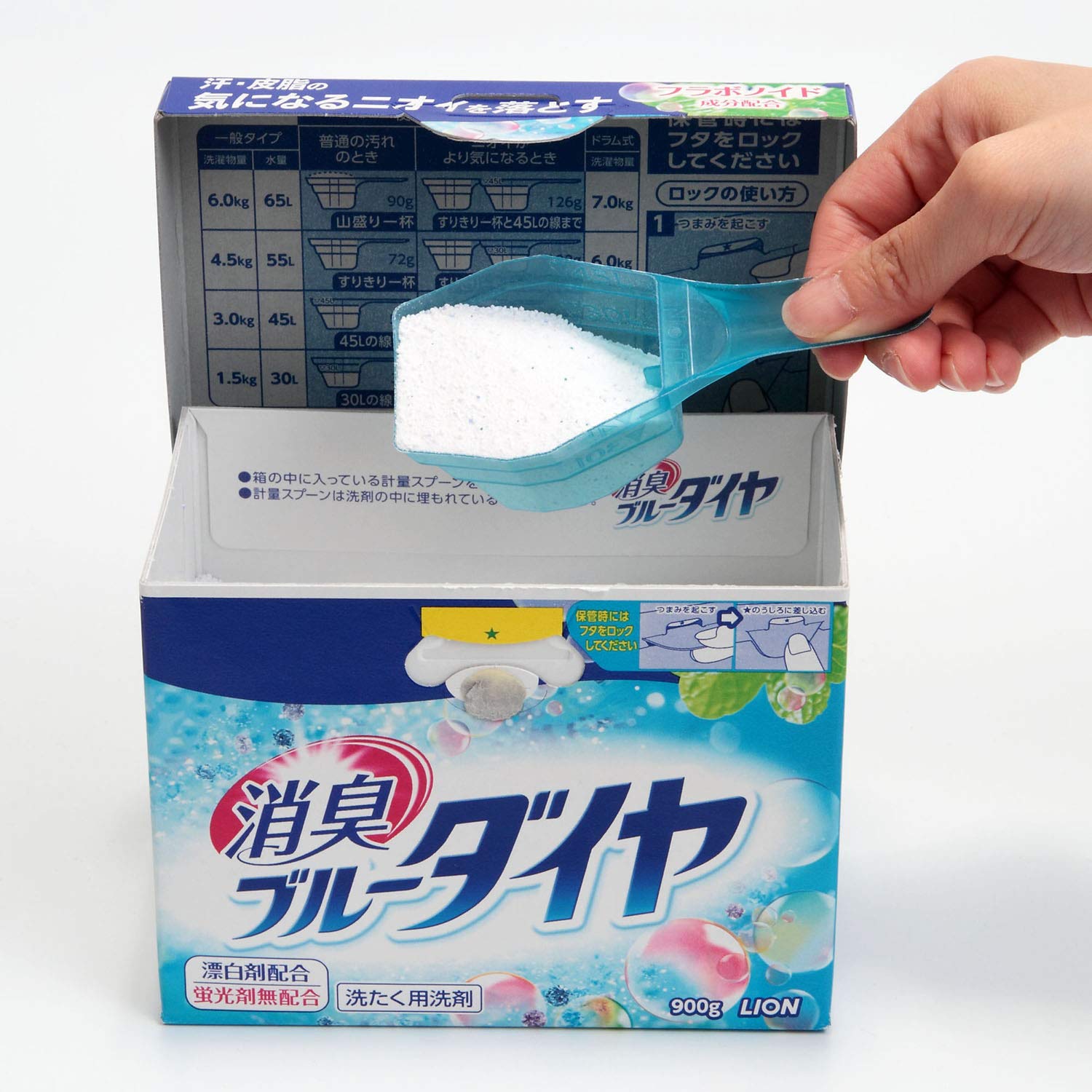 Amazon.co.jp: 【ケース販売】消臭ブルーダイヤ 蛍光剤無配合 洗濯洗剤