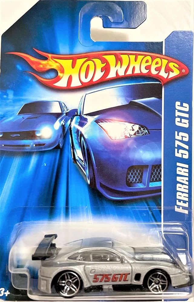 Amazon.com: Hot Wheels - 2006 - Ferrari 575 GTC - Silver & Black