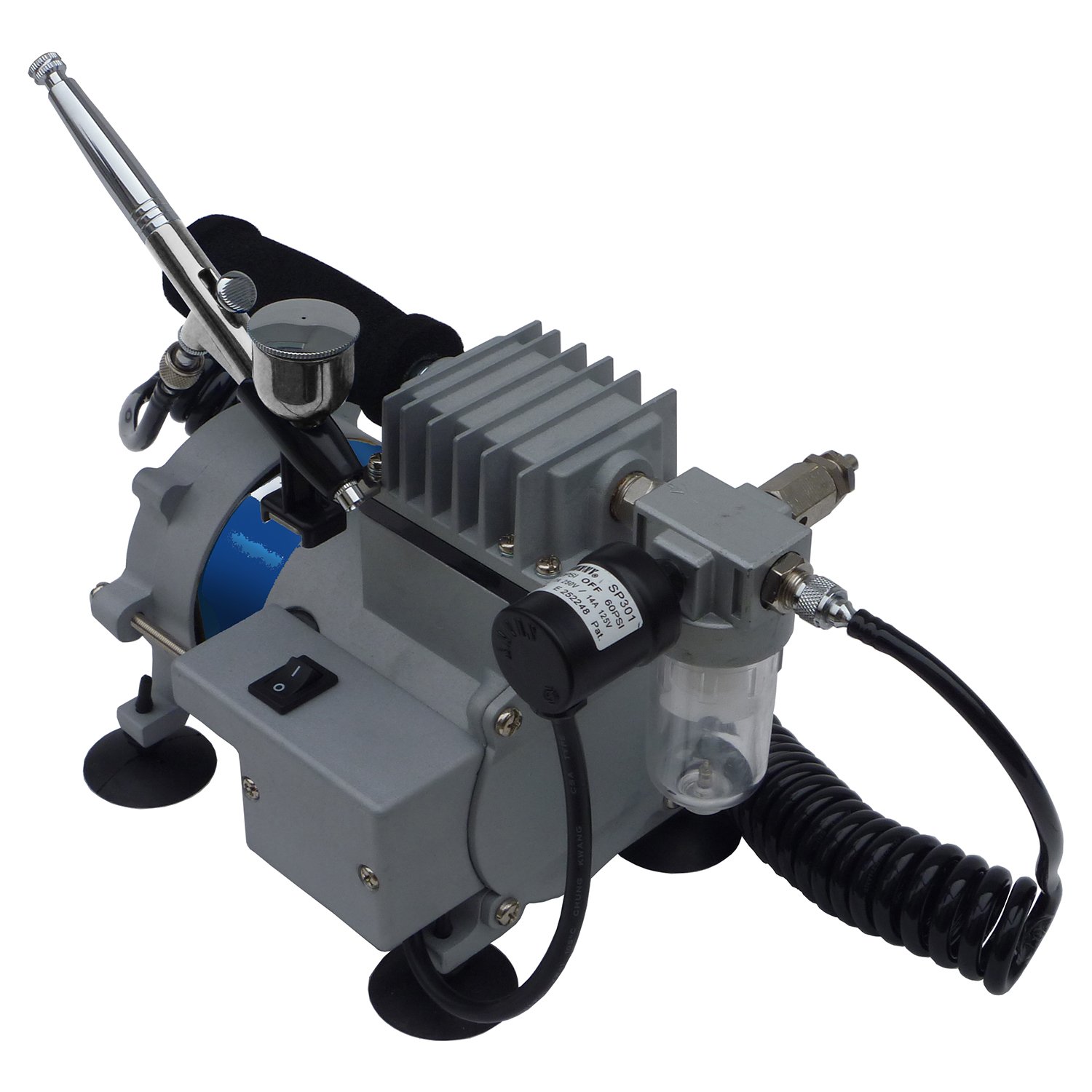 Amazon | アネスト岩田 AIRREX ミニコンプレッサ (コンプレッサ+エアー