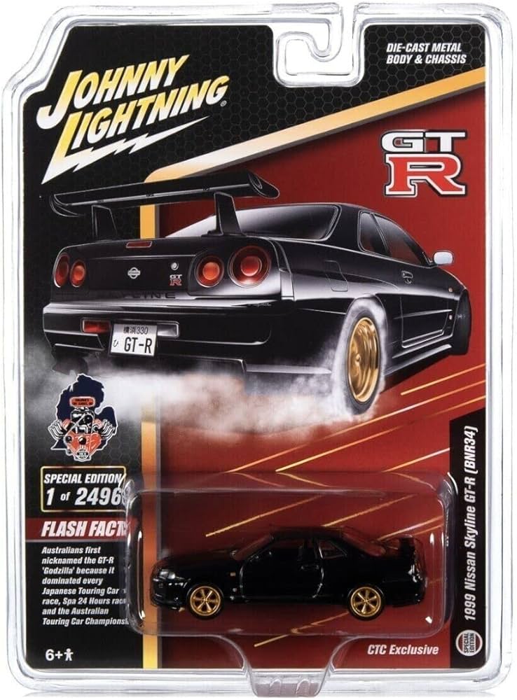 1999 Nissan Skyline GT-R (BNR34) Black Limited Edition to 2496