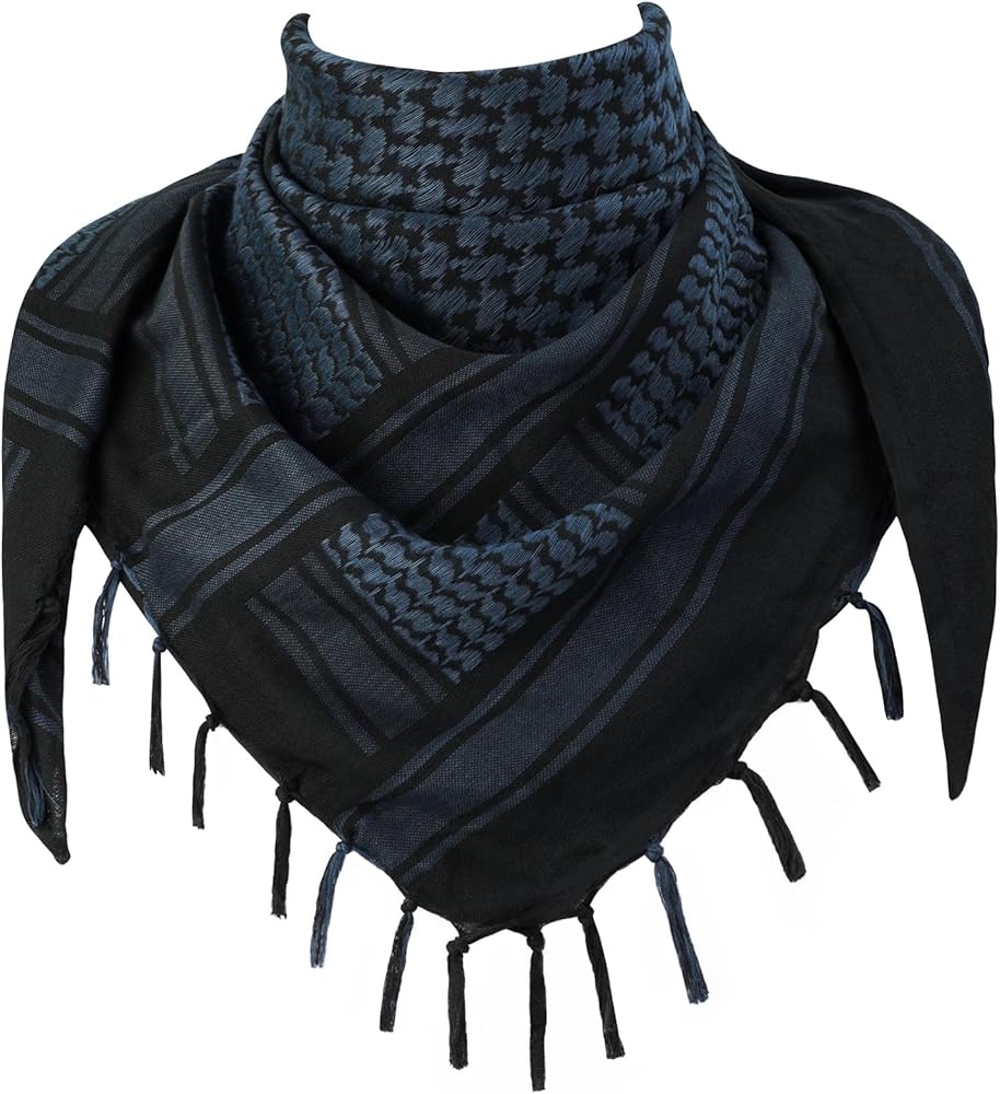 Explore Land Cotton Shemagh Keffiyeh Tactical Desert Scarf Neck