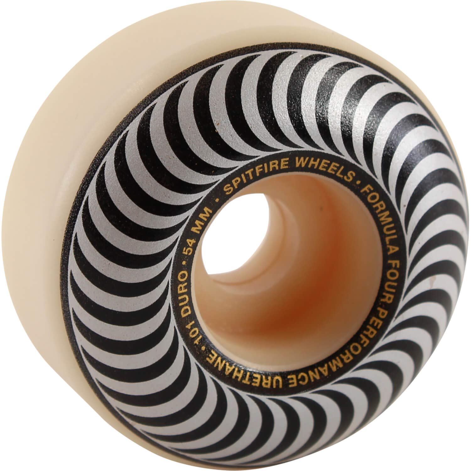 Amazon.com : Spitfire Wheels Formula Four Classic Swirl White w